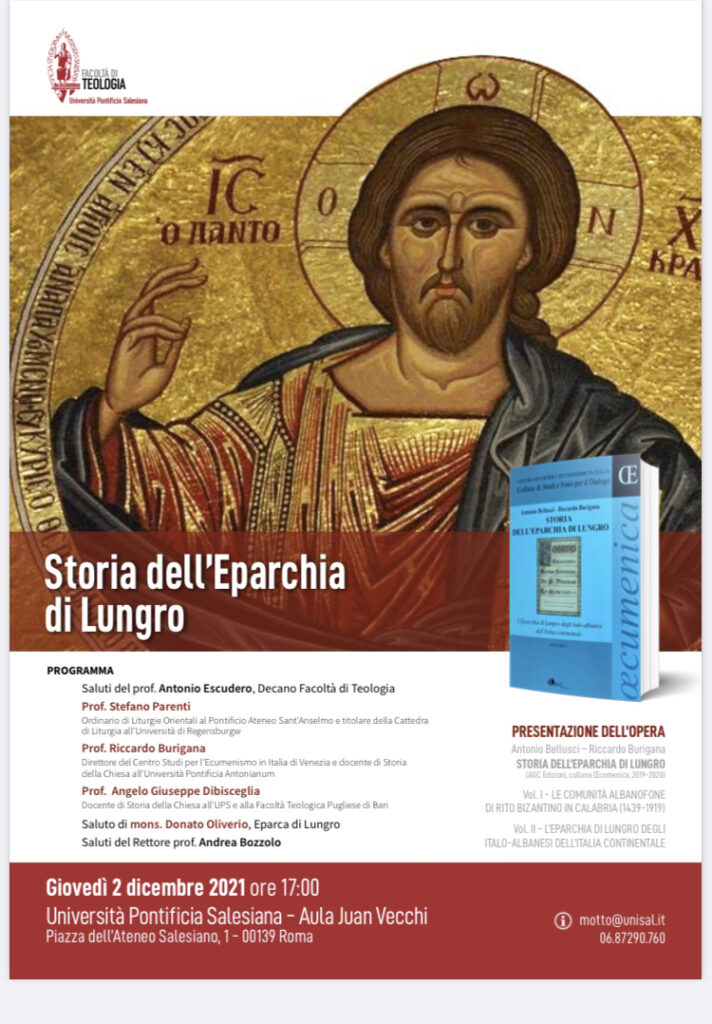 Storia dell’Eparchia di Lungro EPARCHIA DI LUNGRO degli Italo